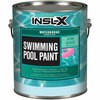 Insl-X By Benjamin Moore Insl-X Indoor and Outdoor Semi-Gloss Black Acrylic Swimming Pool Paint 1 gal WR1020092-01